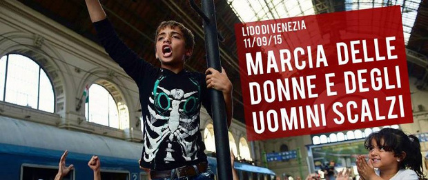 Auser aderisce alla marcia delle donne e degli uomini scalzi