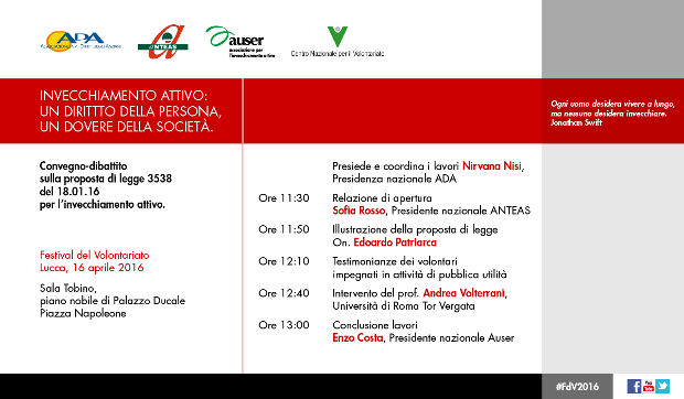Socialmente utili anche da anziani