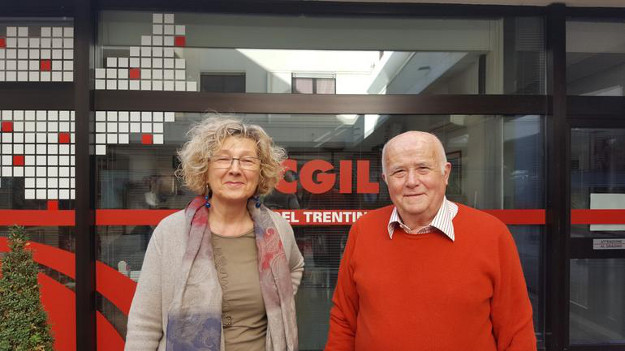 Una donna alla guida di Auser Trentino