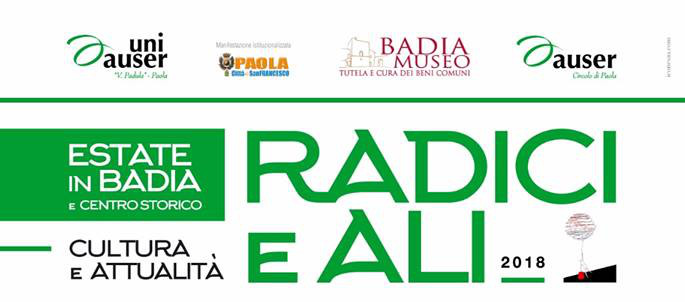 Paola (CS), torna il festival Radici e Ali
