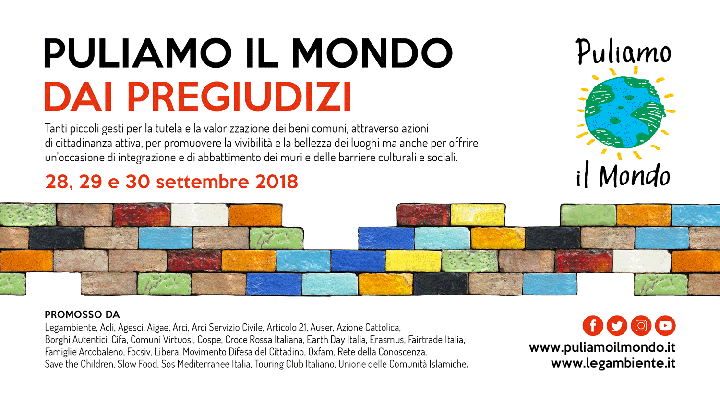 “Puliamo il mondo dai pregiudizi”, contro tutte le barriere