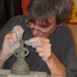 auser treia - Statuina di Dea Uccello realizzata il 25 aprile 2017