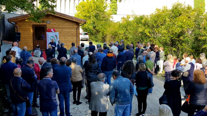Cascia (PG), apre la nuova sede di Auser, Spi e Cgil