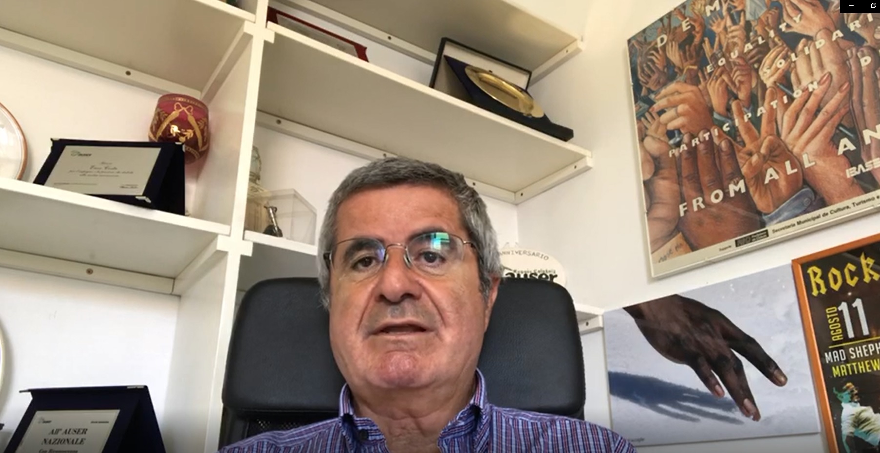 Il ringraziamento del presidente Costa ai volontari Auser impegnati durante l’emergenza