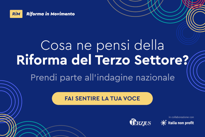 Riforma in movimento: il primo studio nazionale sullo stato della Riforma del Terzo Settore