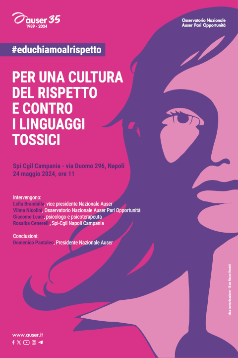 #educhiamoalrispetto, il 24 maggio a Napoli “Per una cultura del rispetto e contro il linguaggi tossici”