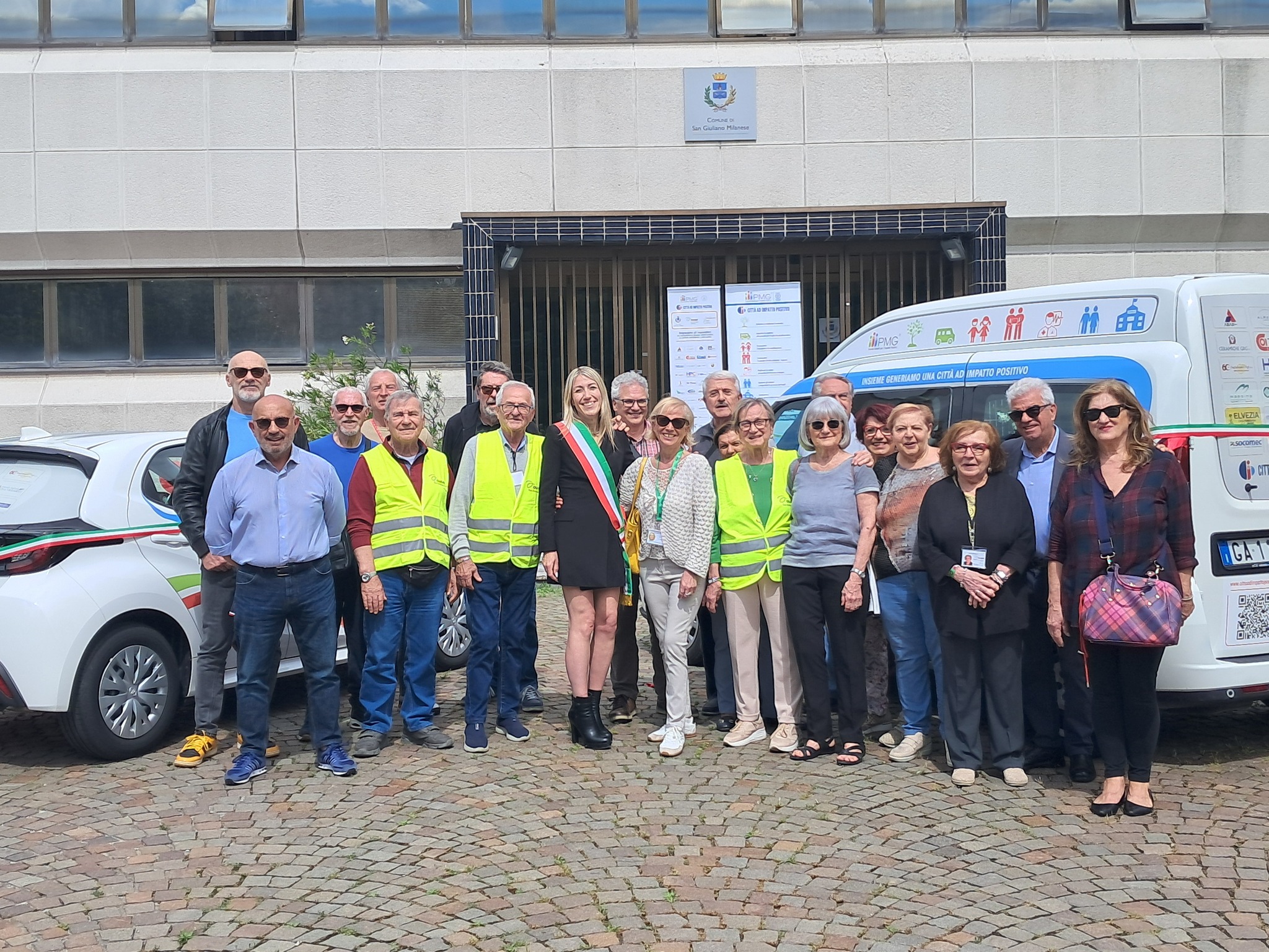 San Giuliano Milanese (MI), due nuove auto per il trasporto sociale