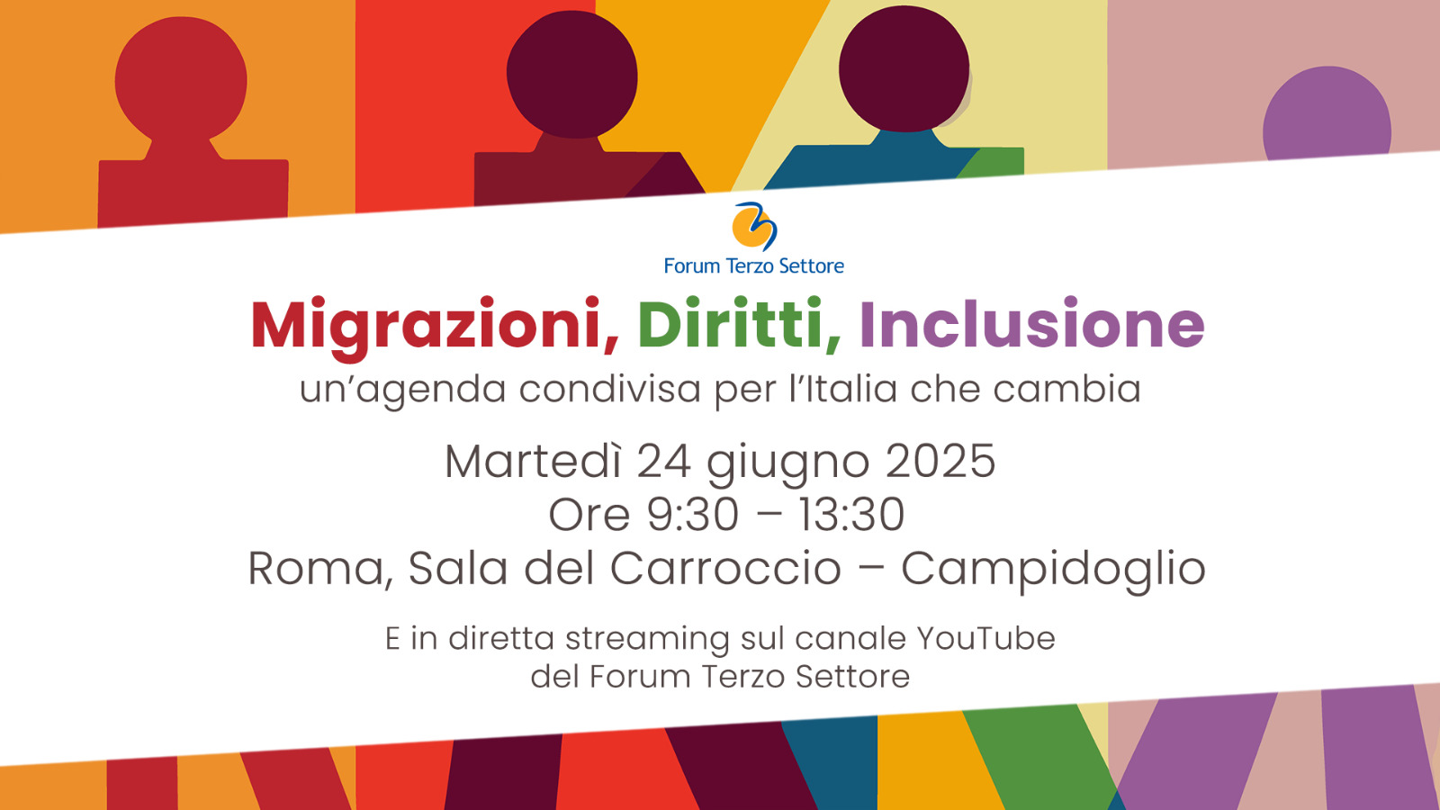 Migranti, il 24 giugno al Campidoglio le proposte del Forum Terzo Settore