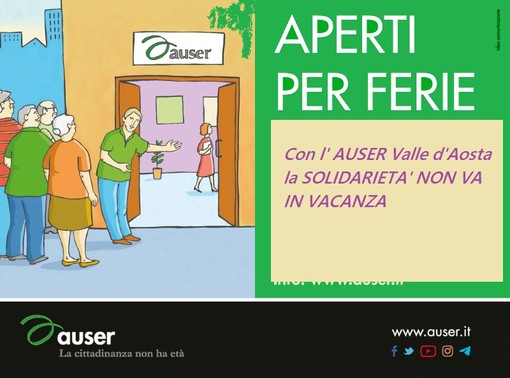 Valle D’Aosta, “Aperti per ferie”