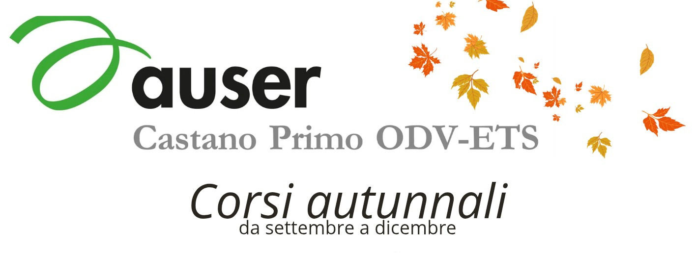Castano Primo (MI), iscrizioni aperte per i corsi autunnali