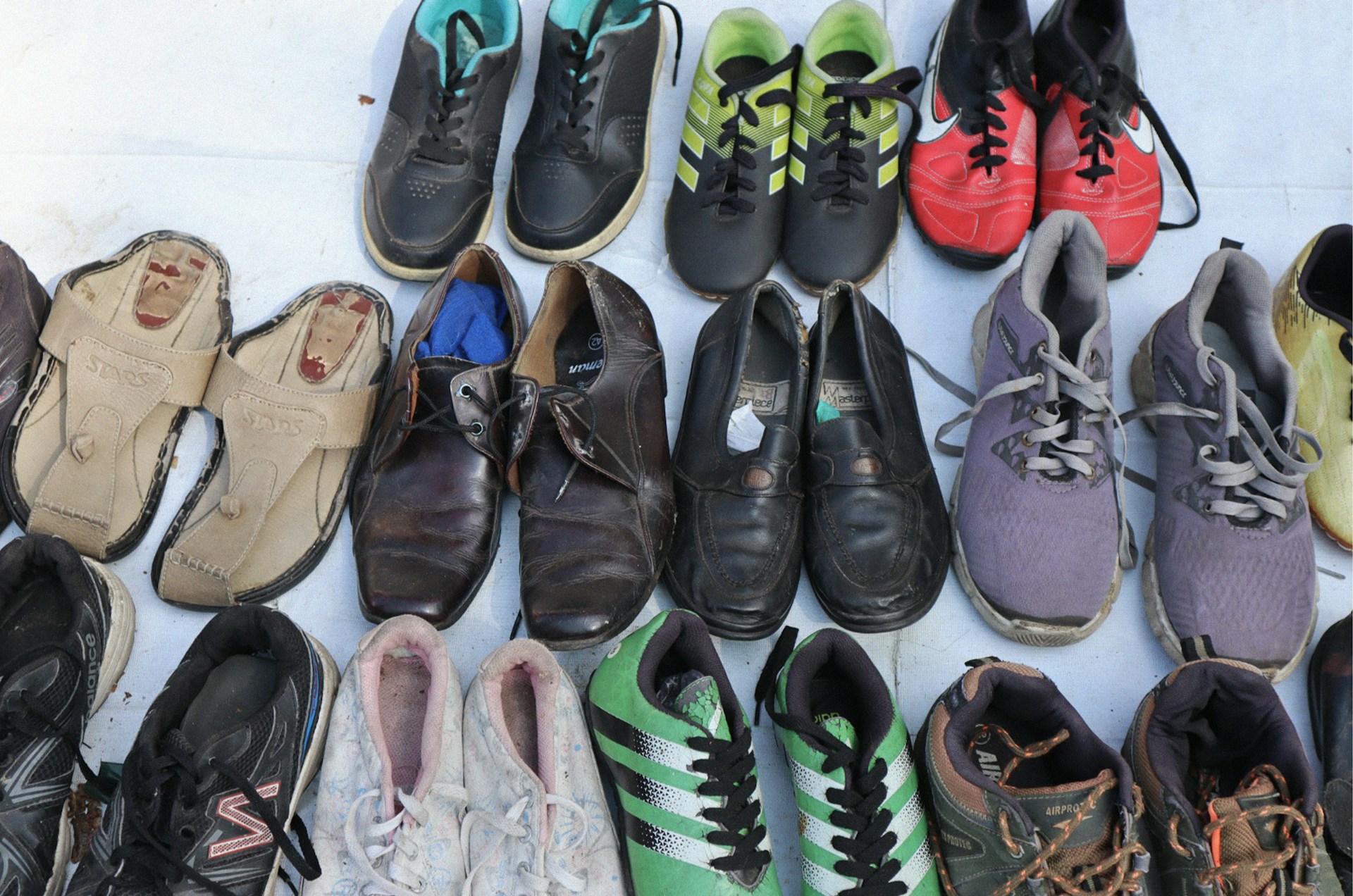 Montegrotto Terme (PD), 400 scarpe per i profughi palestinesi e sud sudanesi