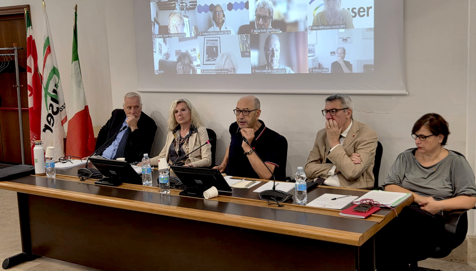 Il saluto di Domenico Pantaleo: «Siate sempre orgogliosi di far parte della comunità Auser»