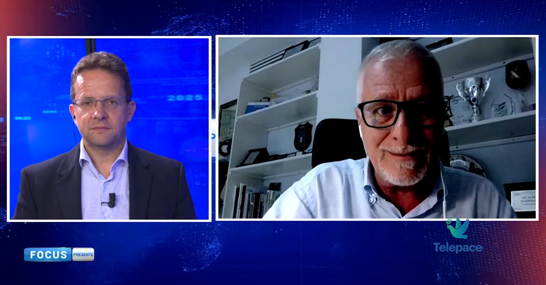 Il presidente nazionale Auser Enrico Piron in onda su Telepace